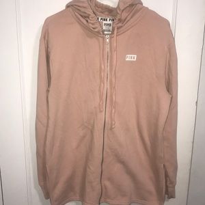 Thigh length hoodies